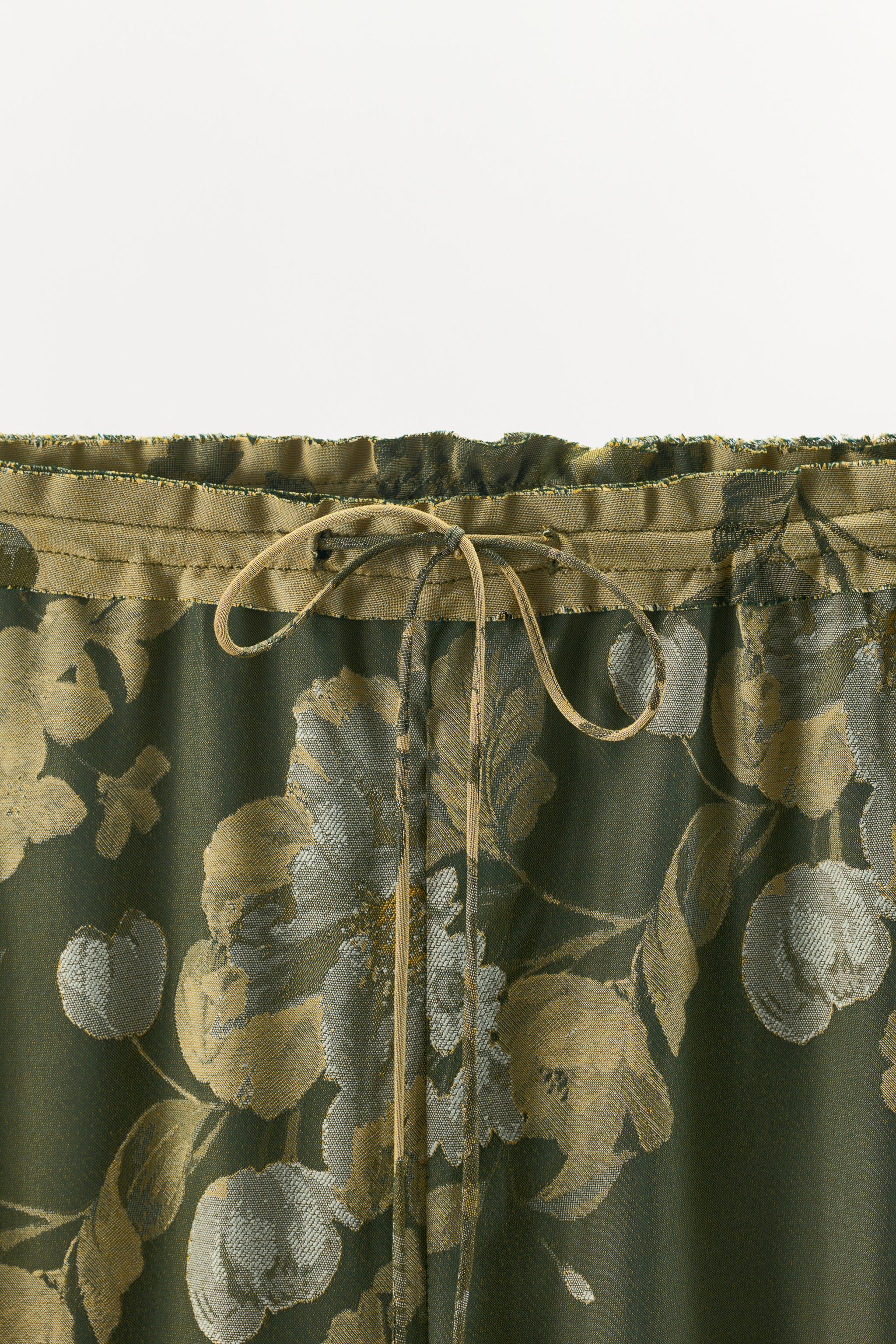 JACQUARD TROUSERS